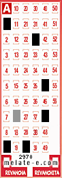 Volante ganador del sorteo de Melate con fecha del domingo  22 de mayo de 2016