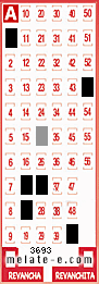 Volante ganador del sorteo de Melate con fecha del miércoles  18 de enero del 2023