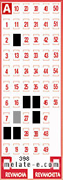 Volante ganador del sorteo 398 de Melate