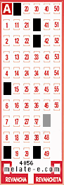 Volante ganador del sorteo de Melate con fecha del miércoles  14 de mayo de 2025