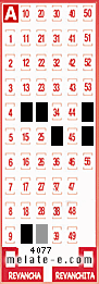 Volante ganador del sorteo de Melate con fecha del miércoles   2 de julio de 2025