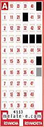 Volante ganador del sorteo de Melate con fecha del miércoles  24 de septiembre de 2025