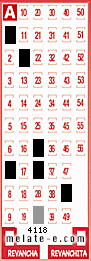 Volante ganador del sorteo de Melate con fecha del domingo   5 de octubre de 2025