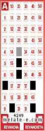 Volante ganador del sorteo de Melate con fecha del miércoles   6 de mayo de 2026