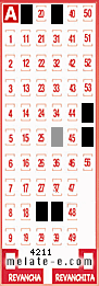 Volante ganador del sorteo de Melate con fecha del domingo  10 de mayo de 2026