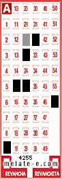 Volante ganador del sorteo de Melate con fecha del viernes  21 de agosto de 2026