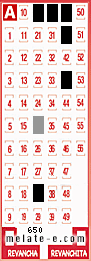 Volante ganador del sorteo 650 de Melate