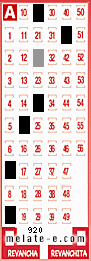 Volante ganador del sorteo 920 de Melate