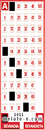 Volante ganador del sorteo 1011 de Revancha