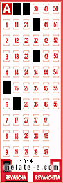 Volante ganador del sorteo 1014 de Revancha