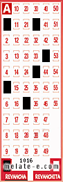 Volante ganador del sorteo 1016 de Revancha