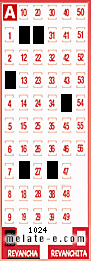 Volante ganador del sorteo 1024 de Revancha