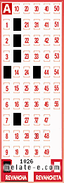 Volante ganador del sorteo 1026 de Revancha
