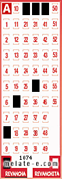 Volante ganador del sorteo 1074 de Revancha