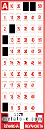 Volante ganador del sorteo 1075 de Revancha