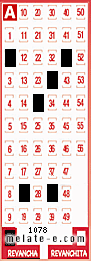 Volante ganador del sorteo 1078 de Revancha