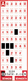 Volante ganador del sorteo 1110 de Revancha