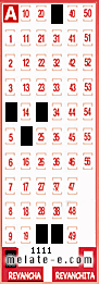 Volante ganador del sorteo 1111 de Revancha