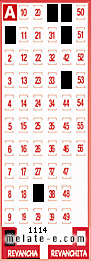 Volante ganador del sorteo 1114 de Revancha