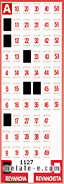Volante ganador del sorteo 1127 de Revancha
