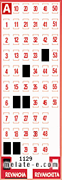 Volante ganador del sorteo 1129 de Revancha