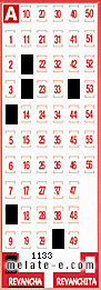 Volante ganador del sorteo 1133 de Revancha
