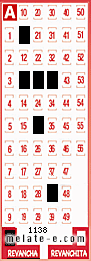 Volante ganador del sorteo 1138 de Revancha