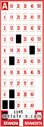Volante ganador del sorteo 1145 de Revancha