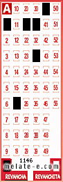 Volante ganador del sorteo 1146 de Revancha