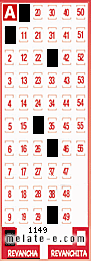 Volante ganador del sorteo 1149 de Revancha