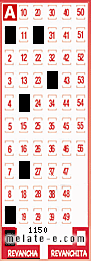 Volante ganador del sorteo 1150 de Revancha