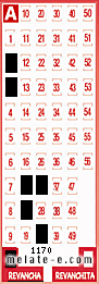 Volante ganador del sorteo 1170 de Revancha