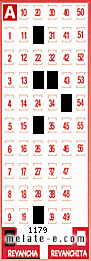 Volante ganador del sorteo 1179 de Revancha
