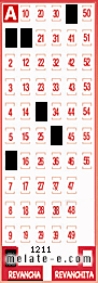 Volante ganador del sorteo 1211 de Revancha