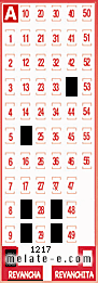 Volante ganador del sorteo 1217 de Revancha