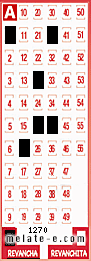 Volante ganador del sorteo 1270 de Revancha