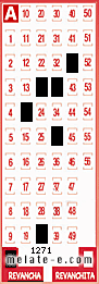 Volante ganador del sorteo 1271 de Revancha