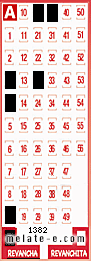 Volante ganador del sorteo 1382 de Revancha