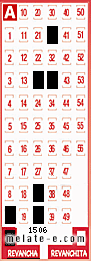Volante ganador del sorteo 1506 de Revancha