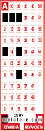Volante ganador del sorteo 1507 de Revancha