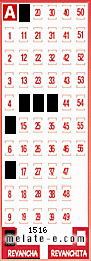 Volante ganador del sorteo 1516 de Revancha