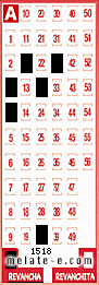 Volante ganador del sorteo 1518 de Revancha