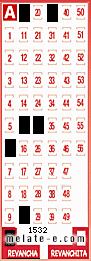 Volante ganador del sorteo 1532 de Revancha