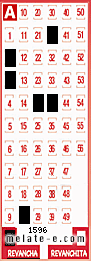 Volante ganador del sorteo 1596 de Revancha