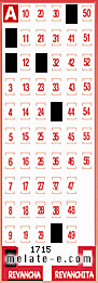 Volante ganador del sorteo 1715 de Revancha