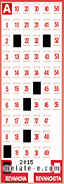 Volante ganador del sorteo 2015 de Revancha