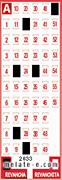 Volante ganador del sorteo 2033 de Revancha