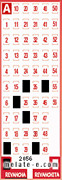 Volante ganador del sorteo 2056 de Revancha