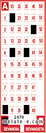Volante ganador del sorteo 2078 de Revancha
