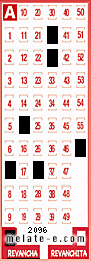 Volante ganador del sorteo 2096 de Revancha